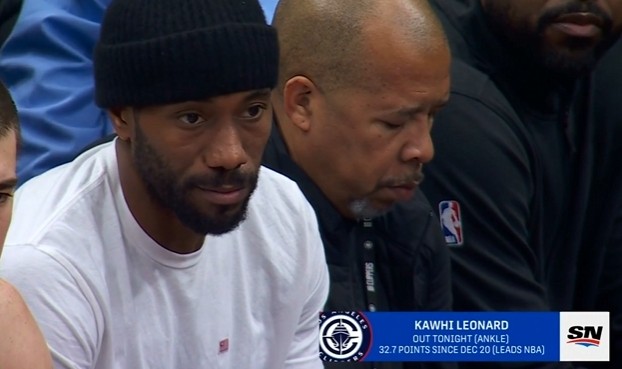 百家乐-今日“返厂维修”！伦纳德12月21日至今场均32.7分 同期联盟第一